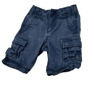 Gap Boy's Cargo Shorts sz 5 Slim adjustable waist tabs